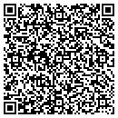 QR code with B & B Friendly Tavern contacts
