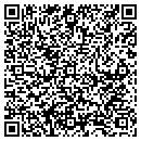 QR code with P J's Party Store contacts