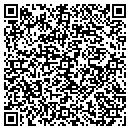 QR code with B & B Excavating contacts