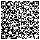 QR code with H & C Towing Service contacts