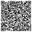QR code with K B Finishing contacts