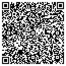 QR code with V & S Service contacts