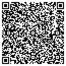 QR code with E K Editing contacts