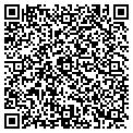 QR code with H&H Mowing contacts