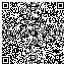 QR code with S & B Vending contacts
