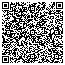 QR code with M K Footing contacts