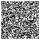 QR code with V & T Snowplowing contacts