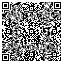 QR code with 3 Day Blinds contacts
