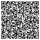 QR code with E & J Auto contacts