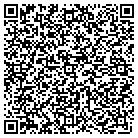 QR code with K & B Dozing & Trucking Inc contacts