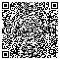 QR code with E C & S contacts