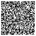 QR code with V F W contacts