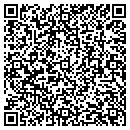 QR code with H & R Auto contacts