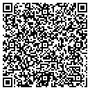 QR code with B & B Billiards contacts