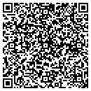 QR code with P C Service contacts