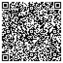 QR code with V A Library contacts