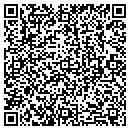 QR code with H P Design contacts