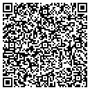 QR code with H H Service contacts