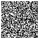 QR code with H R One Inc contacts