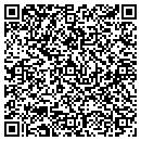QR code with H&R Custom Fencing contacts