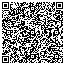 QR code with U P Security contacts