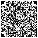 QR code with H R D A Inc contacts