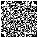 QR code with M Appraisal Inc contacts