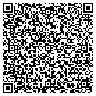 QR code with K & H Concrete Cutting Inc contacts
