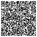 QR code with H&E Distributing contacts