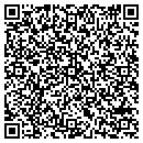 QR code with R Salerno Od contacts