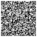 QR code with K O Sports contacts