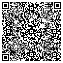 QR code with H & L Sunoco contacts