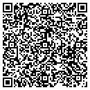 QR code with T W Land Surveying contacts