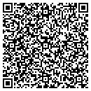 QR code with P & F Market contacts