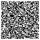 QR code with H Muehlstein contacts
