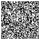 QR code with H & D Tuxedo contacts