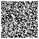 QR code with H & R Landscaping Inc contacts