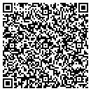 QR code with V W Fence Co contacts