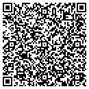 QR code with Hat H M S contacts