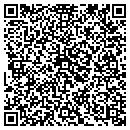 QR code with B & B Excavation contacts