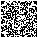 QR code with H & E Machine contacts
