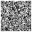 QR code with P F Service contacts