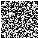 QR code with P & R Automotive contacts
