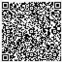QR code with S & B Sports contacts
