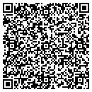 QR code with H P Machine contacts