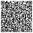 QR code with B & E Design contacts