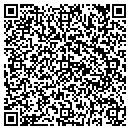 QR code with B & M Glass Co contacts