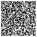 QR code with H & H Machine Service contacts