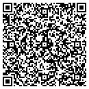 QR code with P J's Bar contacts