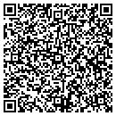 QR code with P & L Canvas Shop contacts